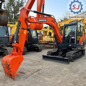 Mini-excavatrice sur chenilles d'occasion DOOSAN Corée, modèles DX60, DH60, DH80, DH140, DH220, DH225 - Product Image 4