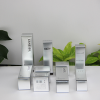 Boîte en papier cosmétique personnalisée avec logo, pour dentifrice, parfum, lotion, sérum, emballage de produits de soin de la peau avec estampage à chaud