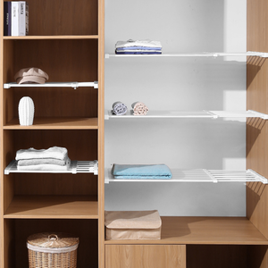 Organisateur <span class=keywords><strong>de</strong></span> placard <span class=keywords><strong>extensible</strong></span> étagère <span class=keywords><strong>de</strong></span> rangement réglable sous l'évier sous le bassin armoire cintre à vêtements - Product Image 2