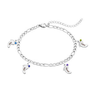 Dropshipping 14K rodio chapado en <span class=keywords><strong>oro</strong></span> rosa talla grande pulsera tricolor Acero inoxidable joyería de mujer - Product Image 4