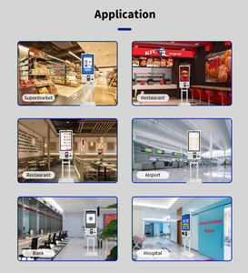 Kiosque de libre-service Android SDK pour restaurants/vente au détail - Écran tactile Android 24/32 pouces avec <span class=keywords><strong>paiement</strong></span> et commande - Vente <span class=keywords><strong>en</strong></span> gros usine ZDV - Product Image 4
