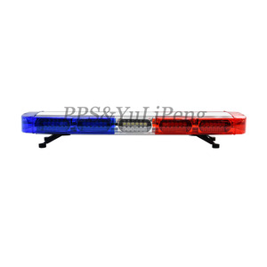 Barra de luz de advertencia de emergencia LED 12V-24V 48 "rojo azul blanco intermitente faro raíz luz superior para remolque camión ambulancia grúa Wrecker - Product Image 2