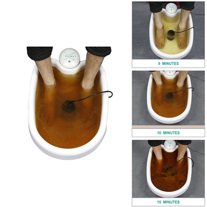 Bassin de massage ionique à succès pour <span class=keywords><strong>spa</strong></span> détoxifiant des pieds, avec électrodes ioniques pour machine de <span class=keywords><strong>spa</strong></span> détoxifiant des pieds HK-802FS - Product Image 5