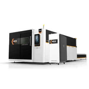 ماكينة قطع الليزر الليفي CNC من الفولاذ المقاوم للصدأ المعدني بقدرة 6 كيلو وات 8 كيلو وات 12 كيلو وات 15 كيلو وات 20 كيلو وات