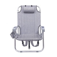 Sac de rangement extérieur 5 Positions tissu zéro gravité ultraléger Portable pliant inclinable plage pont Chaise longue chaise