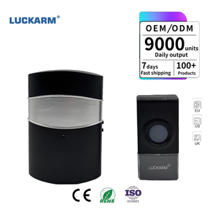 38 melodieën draadloze deurbel lange afstand 200 m op batterijen werkende plug-in ontvanger voor huis, appartement, kantoor, commercieel gebruik - Product Image 1