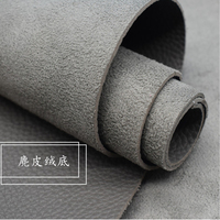 Muestra gratis de lujo de imitación de 1,8mm de cuero PU Artificial bolso de cuero de microfibra y cinturones de materiales para hacer zapatos