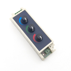 12-24V Red, Green, Blue Three-channel Controller LED Dimmer RGB Light Strip <strong>Knob</strong> for Adjusting Brightness and <strong>Darkness</strong> - Product Image 2