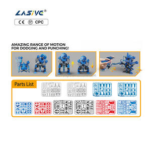 Jouets éducatifs LASIVE TOYS STEAM, robot dinosaure hydraulique de boxe, jouets scientifiques et d'ingénierie pour enfants, ensembles d'exploration, bricolage robotique - Product Image 3