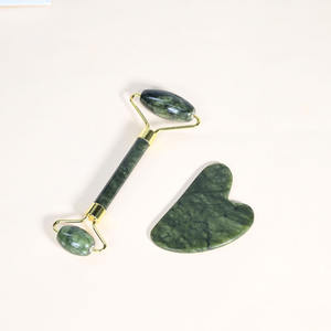 BeautifulGHM 100% Rouleau de <span class=keywords><strong>Jade</strong></span> Naturel pour Massage du Visage et <span class=keywords><strong>Gua</strong></span> <span class=keywords><strong>Sha</strong></span> pour Offre Spéciale 2025 pour Cadeau SPA - Product Image 6