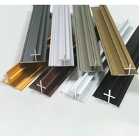 Profil de bordure de carrelage en aluminium, bande de bordure de carrelage en acier inoxydable pour sol en céramique