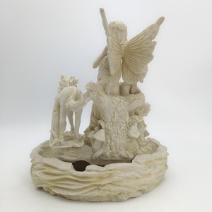 Artesanías y regalos Estatuilla con tema de Ángel Fuente de agua Resina personalizada Religiosa Europa Interior Respetuoso con el medio ambiente Puerto de Xiamen - Product Image 5