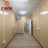 Cbox – Unités de logement abordables de 20 pieds, modulaires et préfabriquées, pour camps de travailleurs, dortoirs modernes avec toilettes, maison conteneur détachable