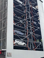 Système de circulation verticale innovant d'équipement de stationnement rotatif de carrousel vertical intelligent