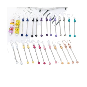 Handmade Beaded Earrings for Women Long <b>Drop</b> Design Lightweight Luxury Custom Jewelry Gift - Product Image 1