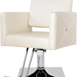 Chaise de coiffure Hongzi jaune, hydraulique, réglable en hauteur, pour salon de beauté, spa, salon de tatouage - Product Image 4