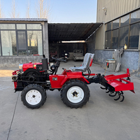 Tractor Agrícola Equipado con Salida Hidráulica de 12hp, 15hp, 18hp, Compatible con Varios Implementos Agrícolas Pequeños para Diferentes Necesidades de Operaciones Agrícolas