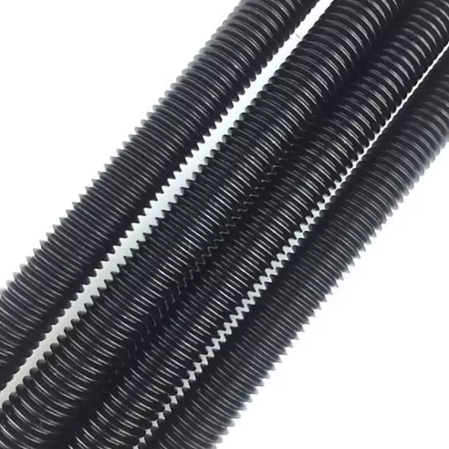 Black Oxide Carbon Steel Full Threaded Rod Metric Thread Stud Bolt  DIN975 All Thread Bar for Construction Mechanical Fixing OEM