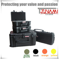 Grande valise de transport étanche pour équipement de plongée, en plastique, avec mousse de protection personnalisée