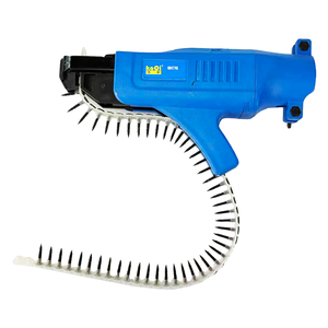 Pistola de Clavos Portátil KQ-8109 con Cadena, Herramienta para Techos de 1.7M de Altura, Cadena Extendida de Cobre para Trabajos en Madera - Product Image 4