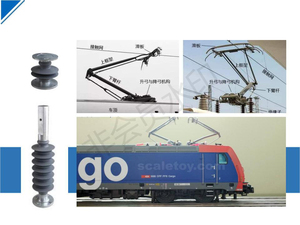 12kv 25kv Polymer Composite Cách Điện Đường Sắt Điện đường sắt hỗ trợ cách điện - Product Image 5
