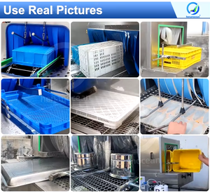 工業用トンネル式自動トレイボックスバスケット洗浄機 パレットプラスチッククレート洗浄機 - Product Image 6