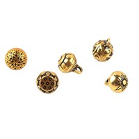 Boutons à nœud chinois/à queue de grenouille en alliage de zinc sans plomb, motif boules, style vintage, pour vêtements traditionnels Cheongsam et Hanfu - Meilleures ventes