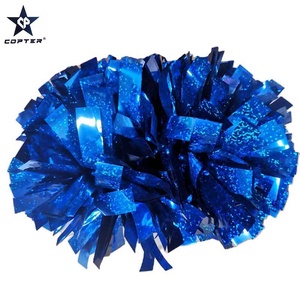 All'ingrosso Laser rosso Navy blu olografico rosa Cheerleading pon pon per <span class=keywords><strong>cheerleader</strong></span> - Product Image 2
