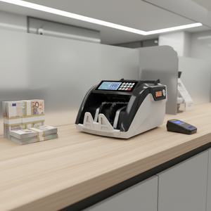 Compteur de billets professionnel 5800D UV/MG avec écran LCD, machine de comptage multi-devises, tri automatique, détecteur de faux billets USD/EUR/IQD/TRY - Product Image 6