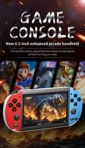 Doğrudan tedarik çin toptancılar <span class=keywords><strong>Retro</strong></span> tarzı X7 X6 Video oyunu konsolları 4.3 inç ekranlar el Mini <span class=keywords><strong>Retro</strong></span> oyun konsolu - Product Image 5