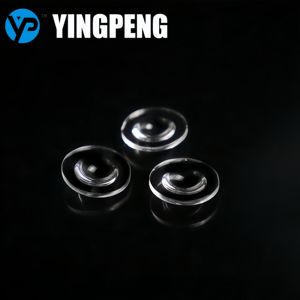 Lente de proyector lateral ancho de 13mm <span class=keywords><strong>PMMA</strong></span>, lentes ópticas convexas planas para farolas, estructura <span class=keywords><strong>plano</strong></span>-convexa, patrón asférico - Product Image 4
