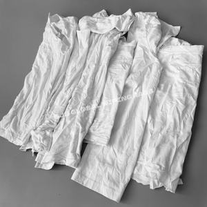 Trapos de Algodón Blanco Industrial de 20 Kg en Caja, Trapos de Camiseta Tejida Absorbentes de Aceite, Trapos de Algodón Blancos de 10 Kg - Product Image 1