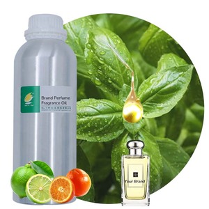 Huile <span class=keywords><strong>parfum</strong></span>ée synthétique longue durée à la lime, au <span class=keywords><strong>basilic</strong></span> et à la <span class=keywords><strong>mandarine</strong></span>, MOQ 1 kg, fabriquée en Chine pour la fabrication de parfums en gros, prix d'usine - Product Image 1