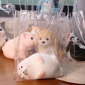 Juguetes de Plástico TPR Súper Populares de Gato Gordo para Aliviar el Estrés con Música, Lindos Juguetes de Gato Gordito para Apretar con la Mano, Bolsas de Regalo Envueltas - Product Image 5