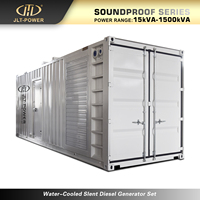 Générateur diesel triphasé AC 1000KVA 800KW robuste avec coffret étanche et ATS pour alimentation prioritaire d'usine