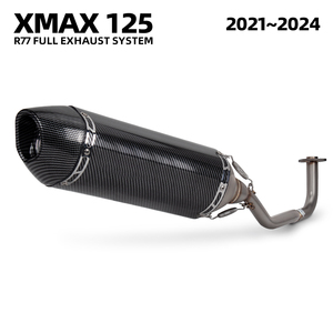 Système d'échappement <span class=keywords><strong>XMAX</strong></span>-<span class=keywords><strong>125</strong></span> pour Yamaha XMAX125 2021-2024, échappements de moto, collecteur de <span class=keywords><strong>scooter</strong></span>, silencieux Yoshimura R77 avec DB Killer - Product Image 1