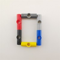 Conector de Eje y Pasador en Ángulo NO.32034 # 2 Bloques de Construcción DIY, Juguete Educativo para Niños, Ladrillos MOC