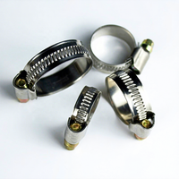 Collier de serrage à vis sans fin en acier inoxydable, personnalisé OEM pour l'admission d'air et les conduites de refroidissement de camions, approvisionnement industriel B2B
