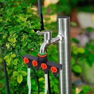 4ウェイガーデンホースバルブスプリッタードリップ灌漑タップエンドガーデンウォーターホーススプリッター用ヘビーデューティー蛇口マニホールドフィッティング - Product Image 5