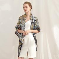 Écharpe en soie pour femmes - Longue et élégante, parfaite pour toutes les tenues