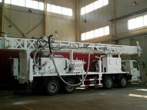 Truck Mounted <b>Drilling</b> Rig 300m Depth Rotary Truck Mounthed Borehole <b>Drilling</b> <b>Machine</b> Sino Truck Rotary Table Mounted Water Dril - Product Image 4