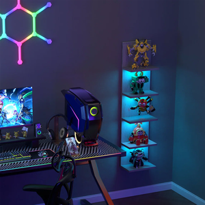 Libreria Moderna in Legno Massello, Salvaspazio, Ecologica e Resistente per Camera da Letto, Soggiorno e Ufficio, Facile da Montare - Product Image 2