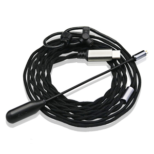 AI ENC Noise Reduction TYPE-C Plug Gaming Earphone Upgrade <strong>Cable</strong> With Detachable <strong>HD</strong> <strong>Long</strong> Boom Microphone Headphone QDC Interface - Product Image 1