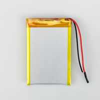 Batterie Lipo Slim 1500mAh 3.7V 5.55Wh avec pochette souple, cellule au lithium, carte de protection PCB et connecteur de câblage personnalisé pour appareils de télécommunications