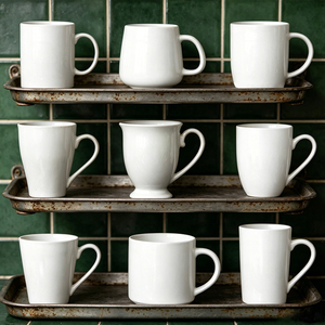 Taza de Café de Cerámica Nórdica con Logotipo Personalizado, Precio al por Mayor, Tazas de Té Sublimables, Taza de Porcelana para Agua Caliente, para Regalos - Product Image 4