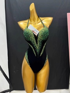 Bikini Aderente Sexy per Spettacoli, Abbigliamento da Discoteca, Costume da Bagno per Ragazze Audaci, Stile Hot Girl, Abito da Club e Palcoscenico - Product Image 3