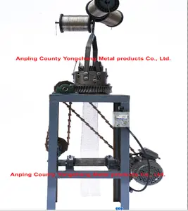 Máquina de tejer Circular para blindaje EMI, máquina de punto de alambre de acero