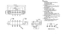 Connecteur magnétique à angle droit 4 broches 2,54 mm – Alignement par clé pour appareils électroménagers intelligents/éclairages – Contacts plaqués or en laiton