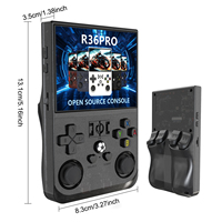 Consola de juegos retro portátil GAMINJA R36, más de 30 simuladores, con variedad de juegos, pantalla Ips de código abierto de 3,5 pulgadas, reproductores de juegos portátiles