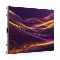 Écran LED de location P1.25 à pas fin, 4K UHD, haute fréquence de rafraîchissement 3840Hz, boîtier en aluminium moulé sous pression pour studio TV et diffusion